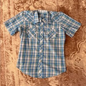 Wrangler Pearl Snap Button Up